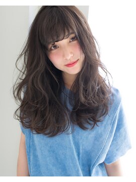 ヘアアンドエステ ヒロイン 西麻布本店(Hair&Esthe HIROIN) 厚めバング斜めバングマーメイドアッシュ『山村雄貴』