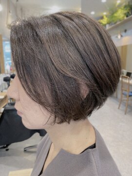 グラッシー センター北店(GLASSI) 毛先パーマ黒髪外ハネボブネオウルフアッシュブラウン§