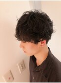 無造作ラフパーマ