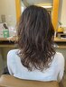 【大人女性巻き髪スタイル】髪質改善3ステップTr/デジタルパーマ/カット　
