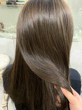 ロイジー(roijir) 【roijir 表参道】艶カラー☆オリーブグレージュ