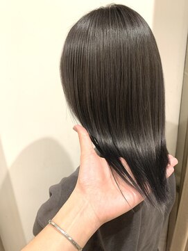 ジーナ 博多(Zina) 【Zina】イメチェン/ブルーグレージュ/スローカラー20代30代40代