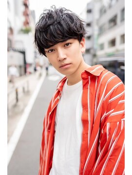 オースティン 門前仲町(AUSTIN) シルバーカラーサイドグラデーションスリークショート