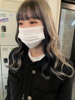 ヴィークス ヘア(vicus hair)&nbsp;【AKIE】inner black × white