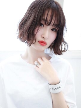 ドーチェ 池田店(DOCHE) 切りっぱなしふんわりパーマボブ
