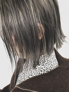 マイレ(maile) 【maile】ブリーチあり/極細ハイライト/切りっぱなし