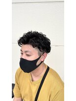 ホワイトストーン WHITE STONE&nbsp;熊本　メンズパーマ　ナチュラルパーマ　30代40代ヘアスタイル