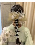 袴着付け&ヘアアレンジ