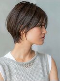 くびれショート/イルミナカラー/髪質改善トリートメント