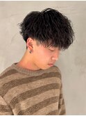 ツイスパ ツーブロックマッシュ 刈り上げ