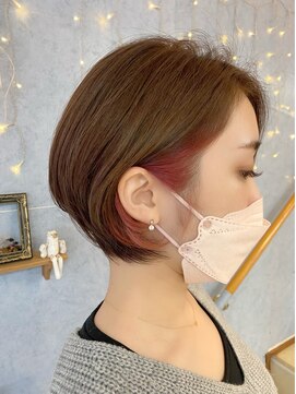 ヴィサージュメゾン(VISAGE maison) イヤリングレッドショート