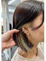 クロムス(clomus)&nbsp;【clomus】アッシュベージュインナーカラー