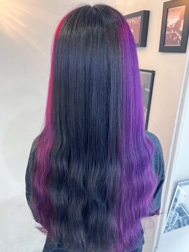 ヴァンクラウドコウベ(VENT CLOUD KOBE) 20代30代40代大人可愛いラベンダーピンクダブルカラー透明感