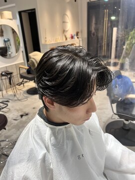 ネオリーブクレア 綱島店(Neolive Krea) センターパート×ニュアンスパーマ