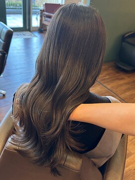 シェール(cher) 韓国レイヤー/暗髪カラー【cher西宮北口：MAYA】