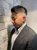 オースト ヘアー ステラ 新宿店(Aust hair Stella) ビジネスカジュアル　ツーブロックショート　新宿　美容室