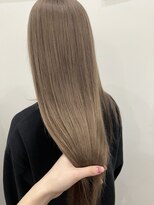 リフトバイマグ 松本駅前店(lift by mag)&nbsp;20代30代透明感ハイトーンケアカラーミルクティーベージュ