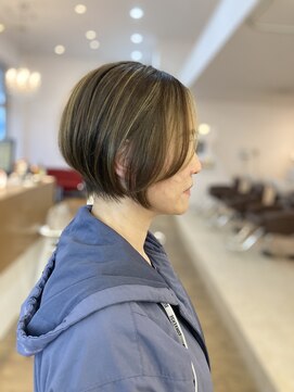 コワファースト 別府 大人可愛い20代30代40代50代60代ショートボブ/大分/別府