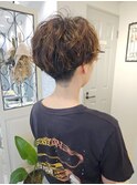 お洒落パーマショート