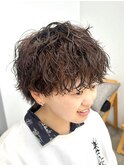波巻き/スパイラル/メンズカット/メンズパーマ/谷町四丁目