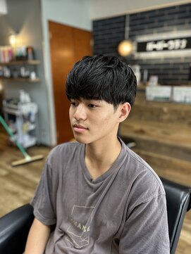 ヘアーハウスオガワ ショートマッシュ