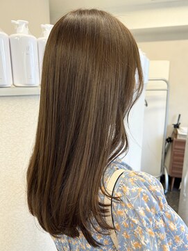 アントワープトーキョー(antwerp TOKYO) ★20代30代★艶髪イルミナカラーオリーブベージュ髪質改善