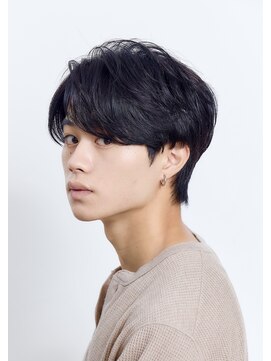 ミチオ ノザワ ヘアサロン ギンザ(Michio Nozawa HAIR SALON Ginza) ☆メンズナチュラルセンターパート☆ニュアンスパーマ☆毛流れ