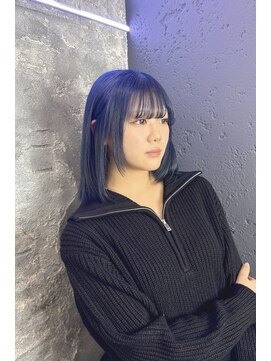 プライズ アイリス 池袋東口店(prize Iris) ブルーカラー/ブルージュ/アイコン撮影/プロフィール撮影/池袋