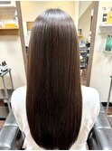 カットと美髪縮毛矯正とオリジナルトリートメント