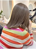 横浜タッセルボブ切りっぱなしボブ外ハネボブ長めボブレイヤー