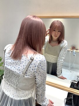 フィーカ(fika) くすみ感が可愛い☆ダスティピンクグレージュ