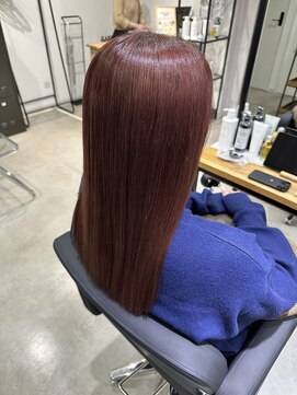 アン ビー(an B) 美髪_髪質改善_ピンクベージュ