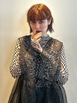 ヘアーブレイス(hair brace)の写真/トレンドを取り入れたタッセルボブや切りっぱなしでライフスタイルをupdate♪ブリーチとの相性◎[千葉]