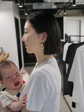 ダカー(dakah) 切りっぱなしボブ