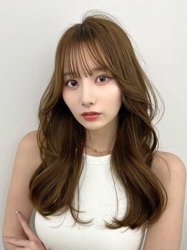 アマトウキョウ アユンチェ(AMA TOKYO×AYUNCHE) 韓国スタイル/ナチュラルくびれへア_くびれ巻き_レイヤーカット