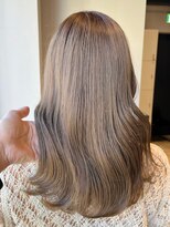 ディーエックス ウエスト(Dxxxx WEST)&nbsp;ミルクティーベージュ［韓国/顔周りカット/レイヤーカット］