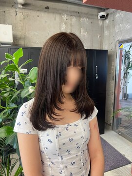 キャラハーフ 池袋東口店(KYARA HALF) 【MIZU】姫レイヤー×アッシュブラウン