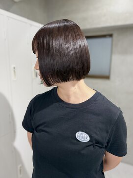 スウィープ(sweep) グレージュ/ワンカラー/ミニボブ