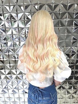 ラブスタシー 名古屋栄(Lovestasy) サーモンピンクメッシュ