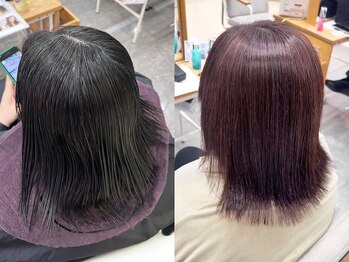 プログレス フレスポ富沢店(PROGRESS)の写真/【天然由来成分92%】世界初認証取得のオーガニックカラー”ヴィラロドラ”導入☆優しく艶のある髪に◎