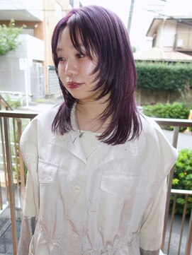 イェン(Yen.) パープルカラーミディアムレイヤー