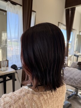 コアフィールフィス(COIFFURE fils) 新規お得クーポンあり【見附　今町】ミディアムインナーカラー