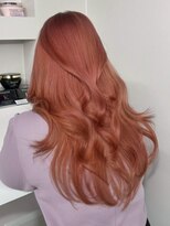 シイム(CYM)&nbsp;艶髪ウェーブ/透明感/カッパーオレンジ/レイヤーカット