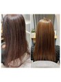 ストーリーエレット 長野2号店(STORY:E elet)&nbsp;通うたびに明るくなっていく【明るい白髪染め】で素敵な髪色に♪