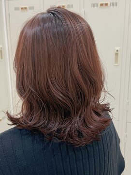 アッシュ 八王子店(Ash) ブリーチ無しピンク/ブリーチ無しカラー