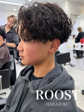 ルースト 原宿店(ROOST) MEN’S HAIR/サーフカール/ツイストスパイラル/髪質改善/原宿