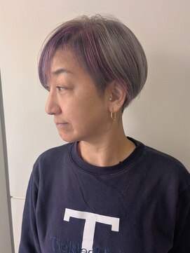 クラゲヘアー/小顔/ココアベージュ/オリーブグレー/天王町HA123