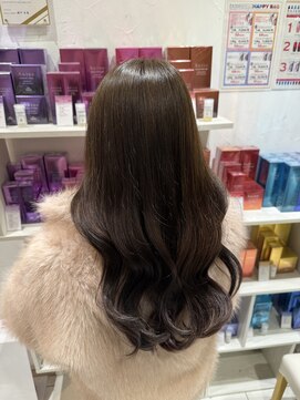 アッシュ 中目黒店(Ash) 髪質改善カラー×オリーブベージュ