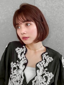 ロンドクレール 川崎(Lond clair) 大人ガーリー/レイヤーショート/前髪白髪/20代30代40代50代/川崎