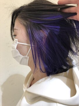 ルシードスタイル リム(LUCIDO STYLE Rim) ブラック×バイオレット